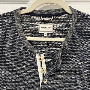 Men's Frank & Oak Henley, Size L
